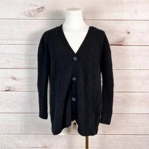 Quince 100% cashmere oversized boyfriend cardigan